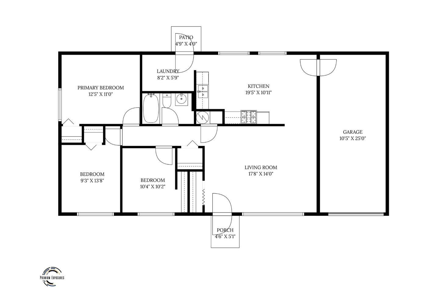1504 North Mattis Avenue Champaign, IL 61821 - Photo 21 of 21 a picture of a wall with a white building and a white wall