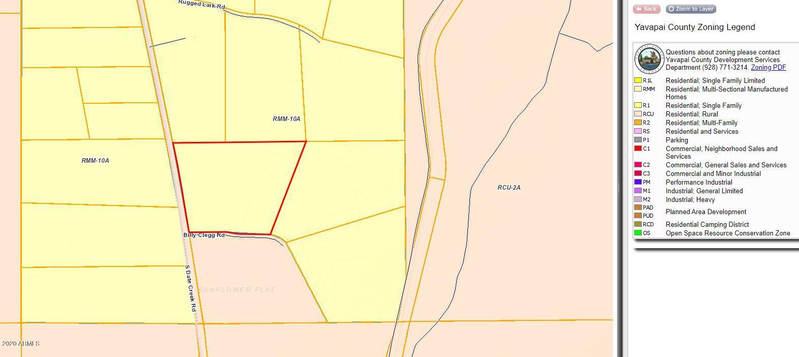43 Billy Clegg Road, Unit 30 Congress, AZ 85332 - Photo 32 of 38 Zoning_Residential_Single Family