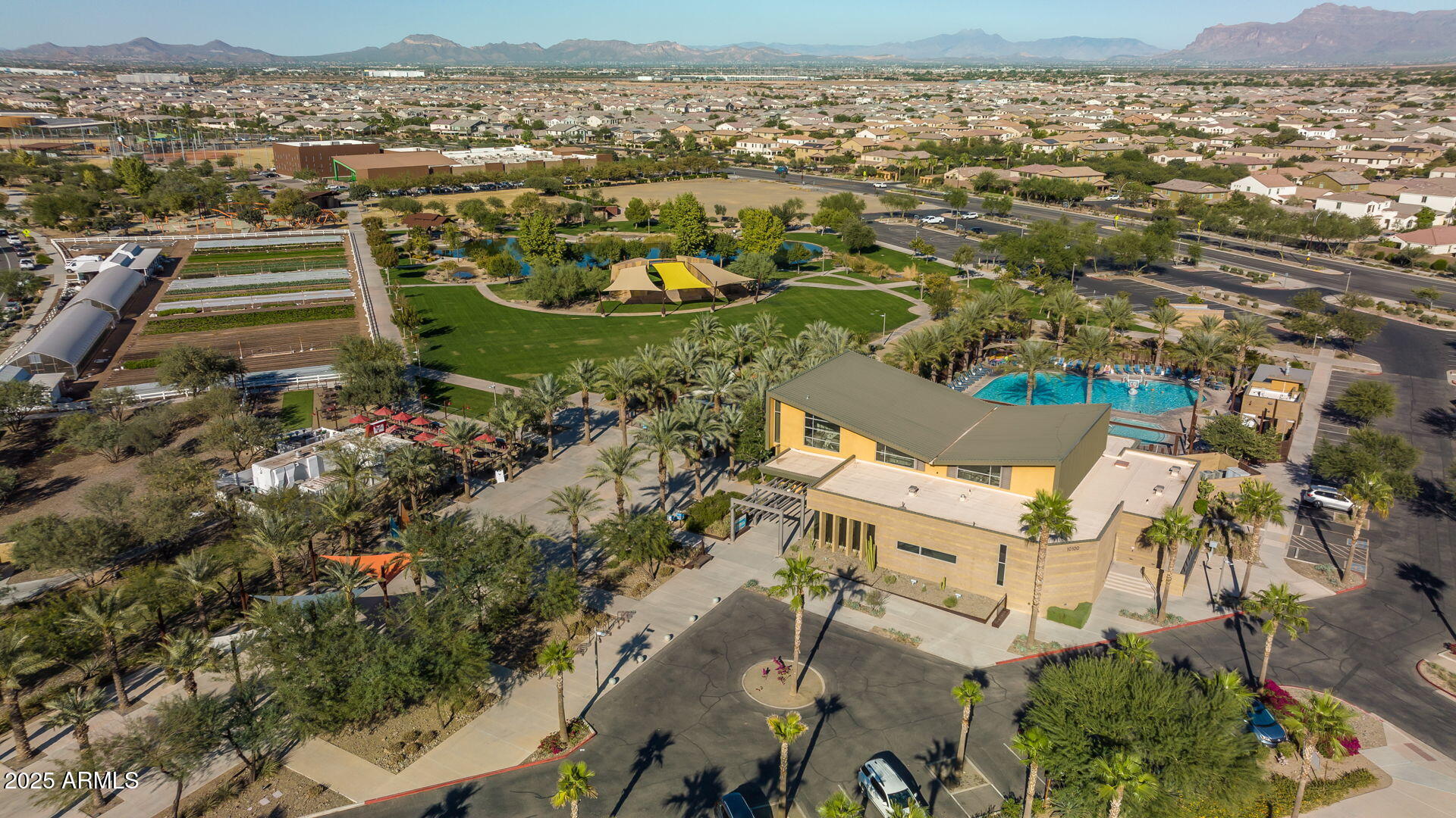 10535 Diffraction Avenue Mesa, AZ 85212 - Photo 104 of 126 an aerial view of residential houses with outdoor space