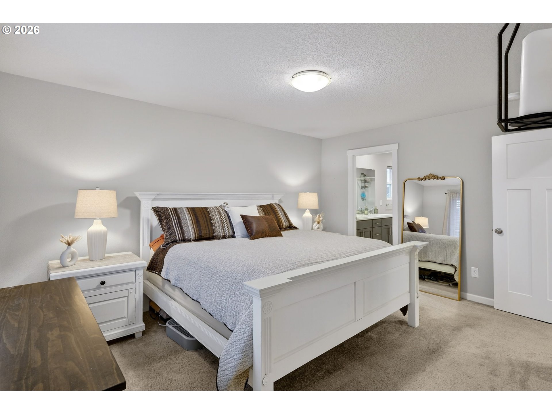 6490 Southeast 21st Terrace Gresham, OR 97080 - Photo 21 of 41 a bed room with a bed and a night stand