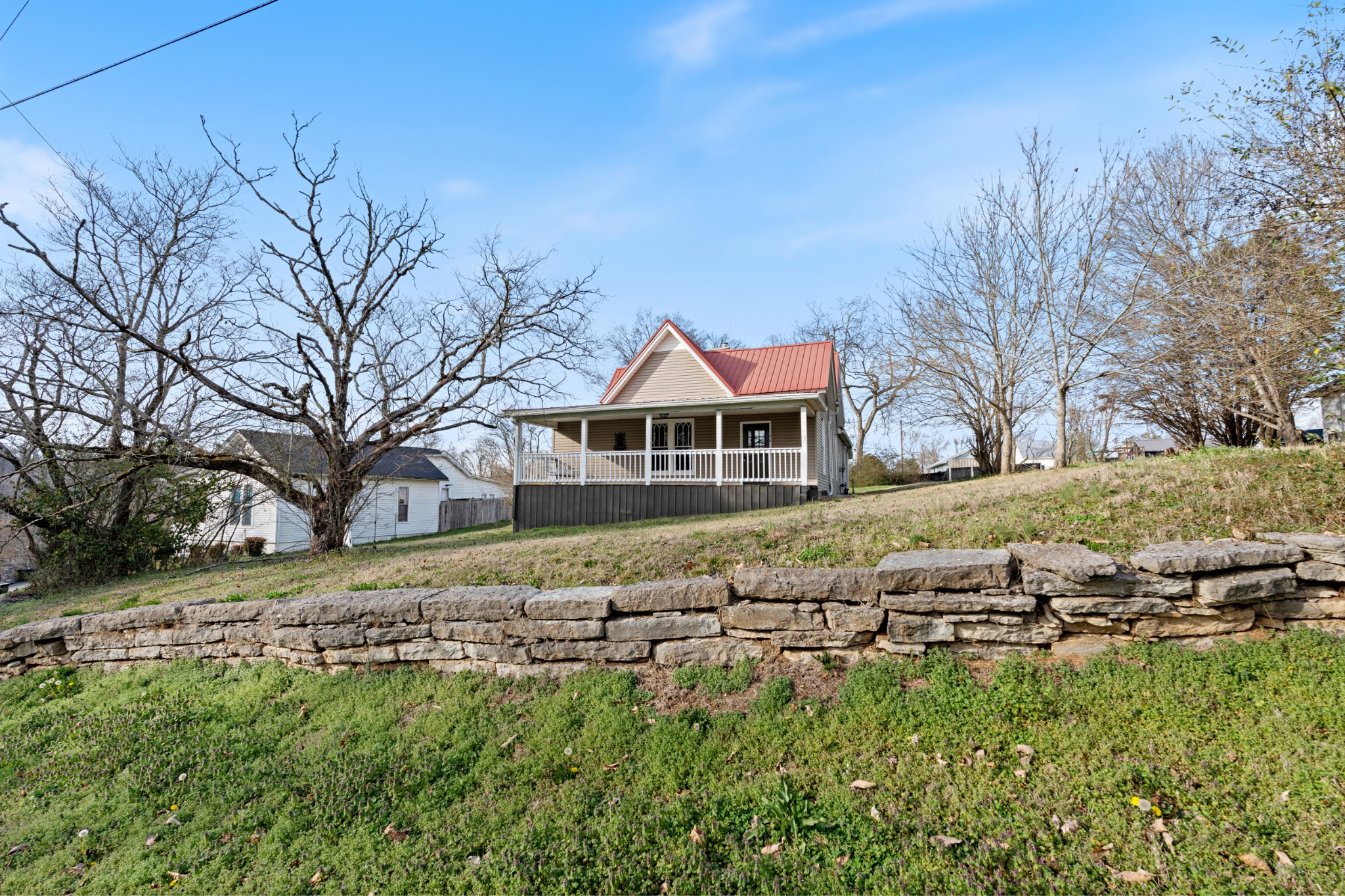 126 West End Avenue Centerville, TN 37033 - Photo 1 of 37 a aerial view of a house with a yard