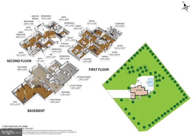 $1,999,999 | 11500 Great Falls Way, Great Falls, VA 22066