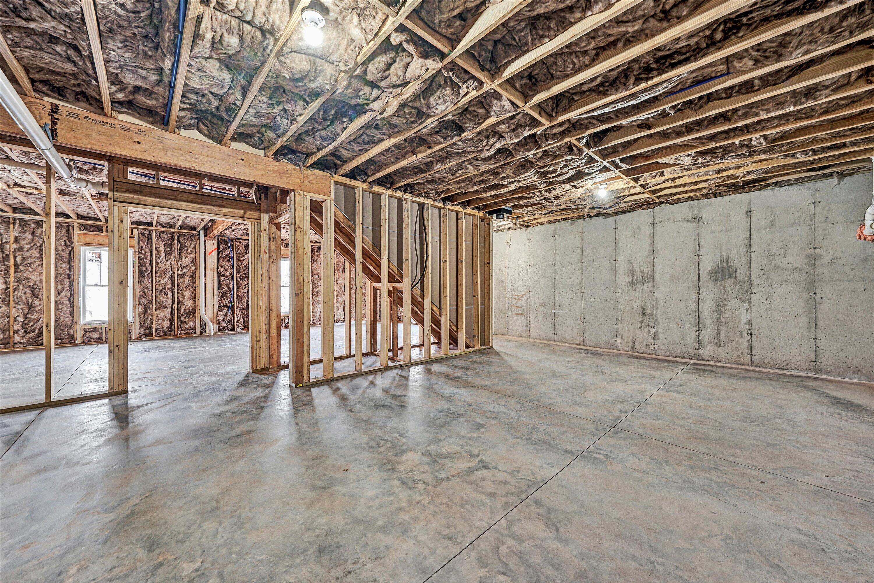 103 Bluff Court Moneta, VA 24121 - Photo 41 of 63 a view of an empty room with wooden walls
