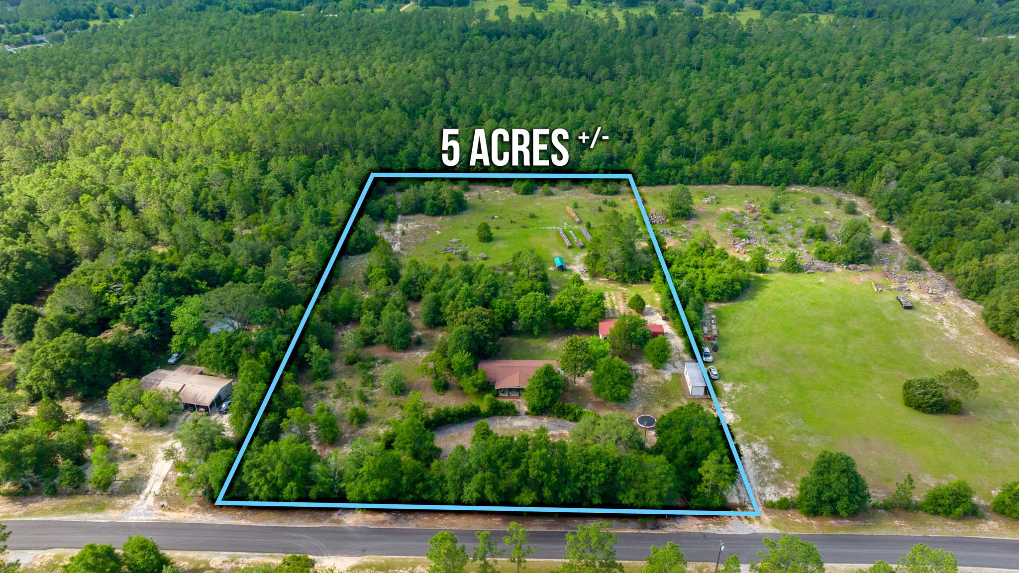 4082 Painter Branch Road Crestview, FL 32539 - Photo 1 of 49 a view of a garden