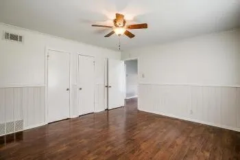 wooden floor in an empty room