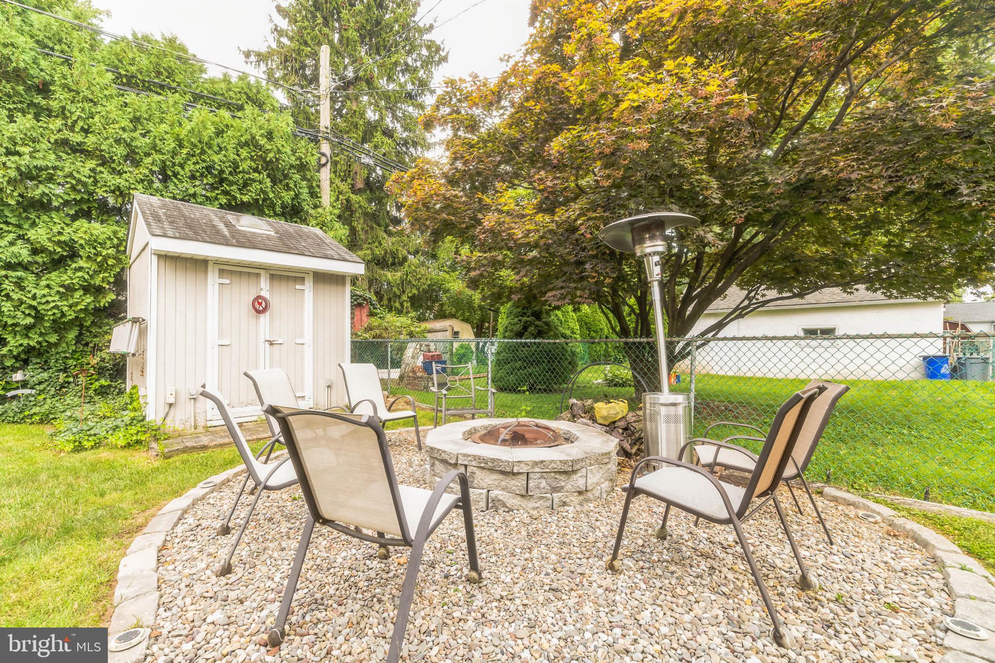 19 James Road Hatboro, PA 19040 - Photo 29 of 31 Fire pit area