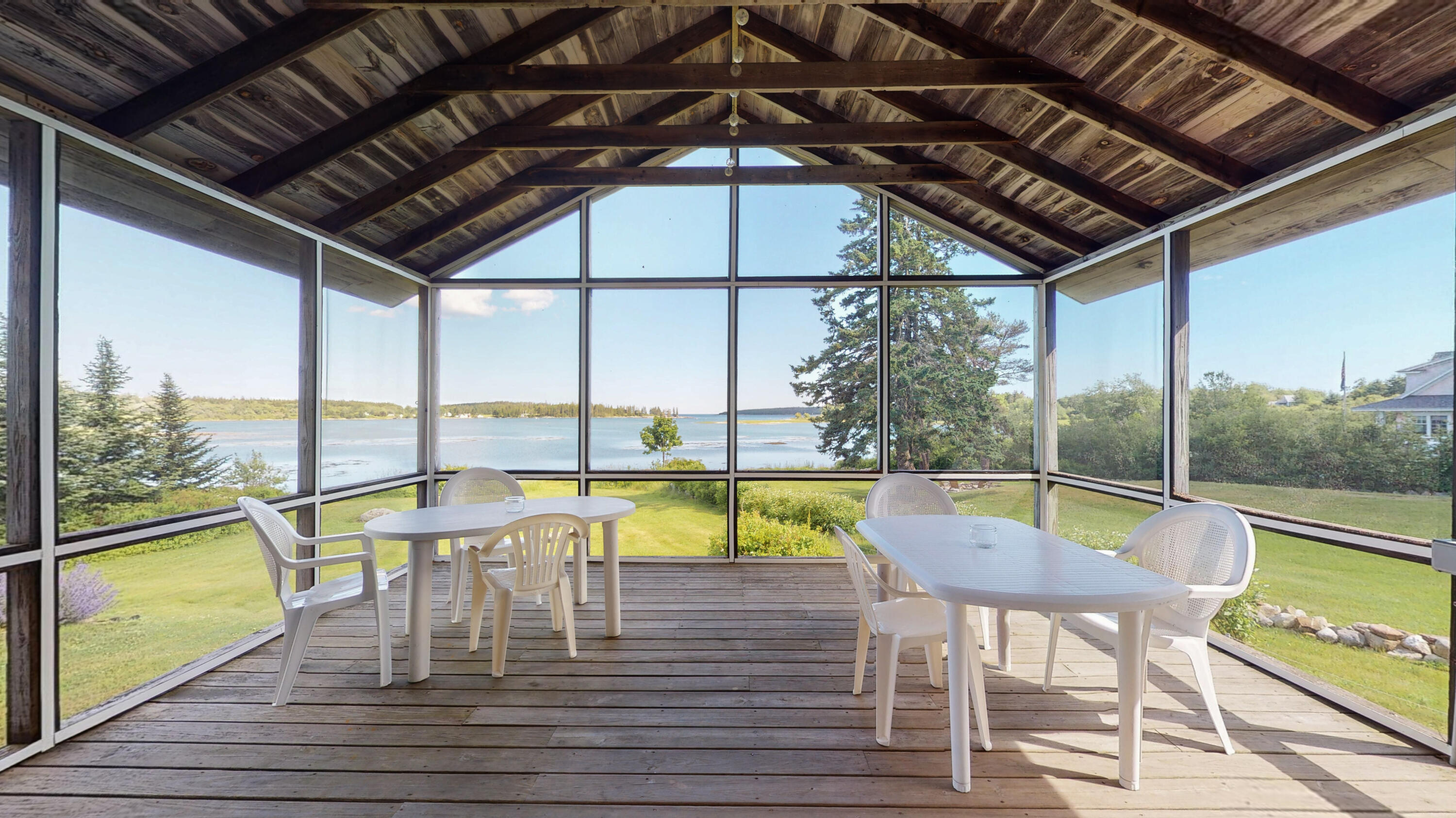496 Port Clyde Road Tenants Harbor, ME 04860 - Photo 8 of 78 Screened Sun Porch