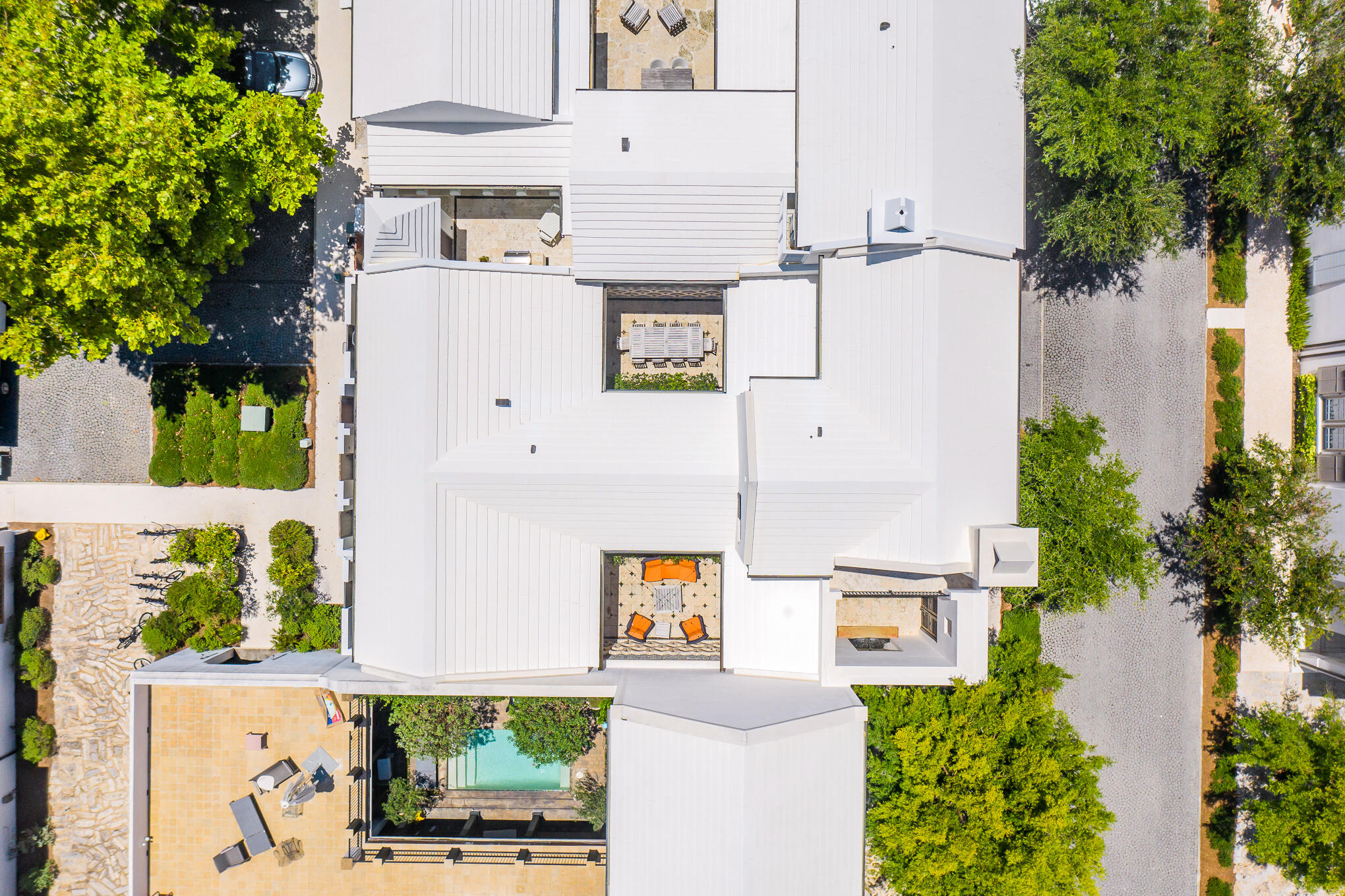 56 North Charles Street Inlet Beach, FL 32461 - Photo 51 of 57 an aerial view of residential houses with outdoor space