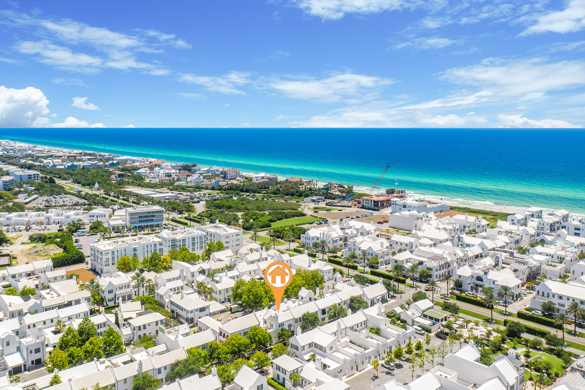 56 North Charles Street Inlet Beach, FL 32461 - Photo 54 of 57 a view of a city with an ocean