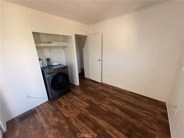 a view of a storage & utility room in a house