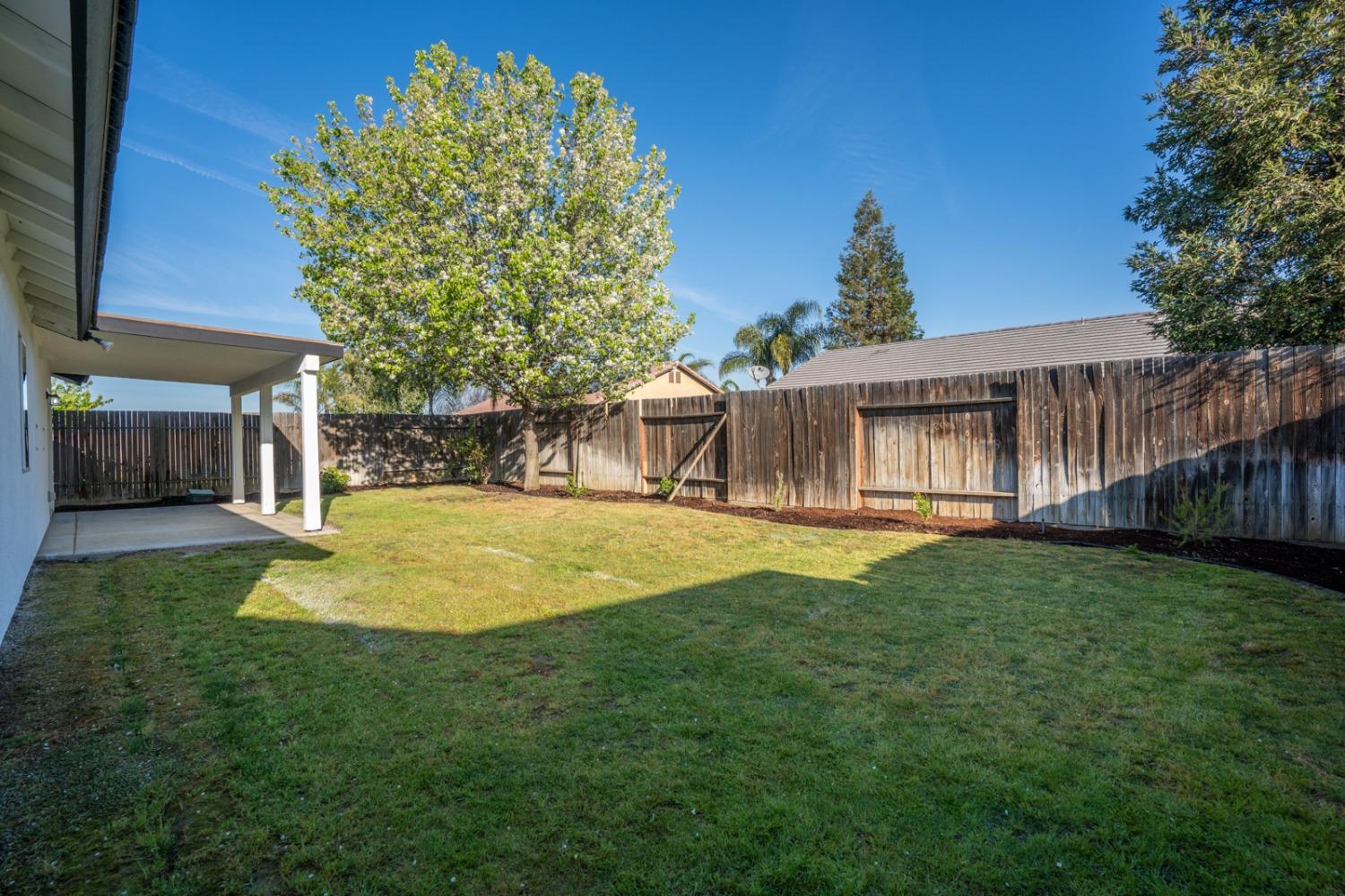 13612 Dromore Court Bakersfield, CA 93314 - Photo 34 of 35 a view of a house with backyard and a garden