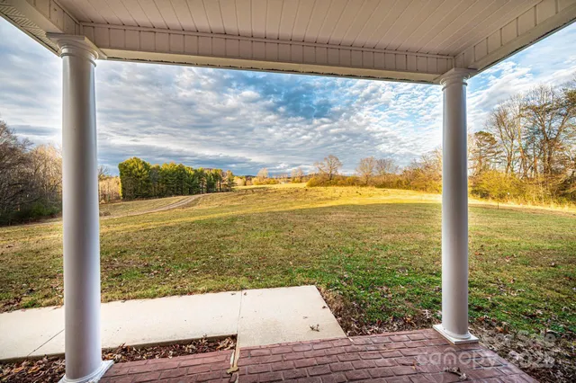 a view of ocean from a balcony