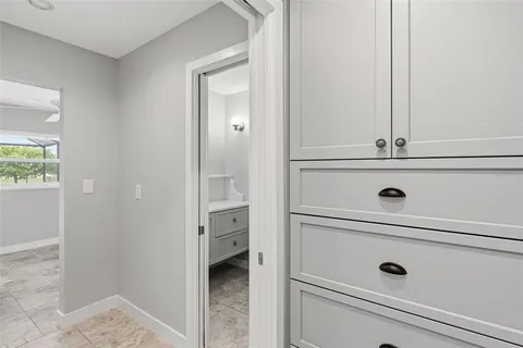 a view of a closet