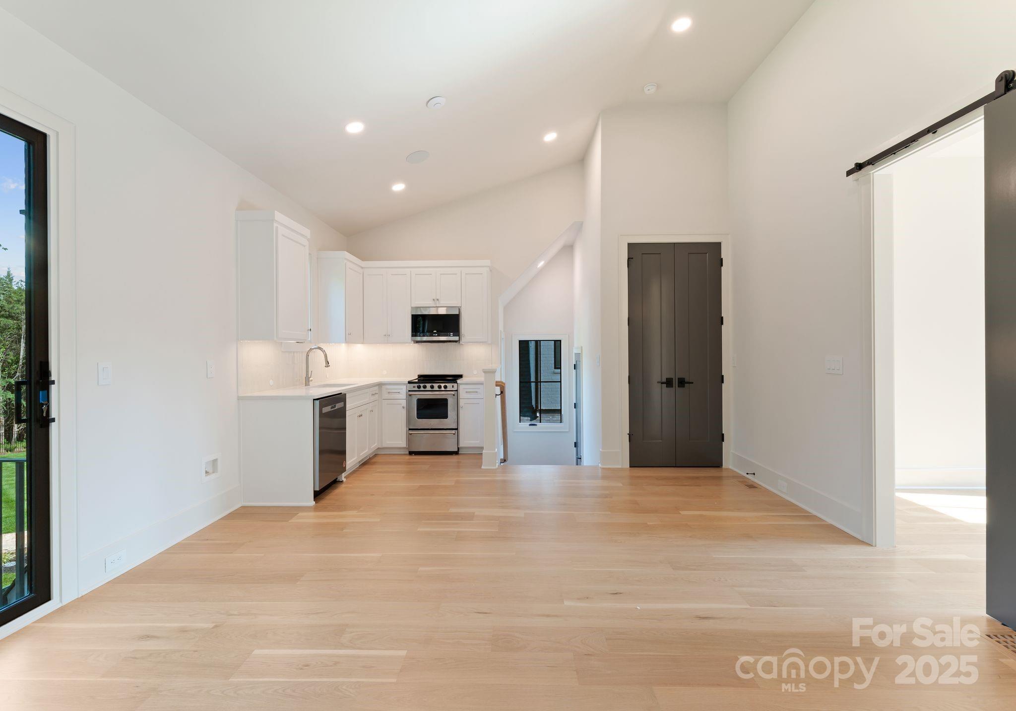 15037 June Washam Road Davidson, NC 28036 - Photo 37 of 48 a view of kitchen with wooden floor