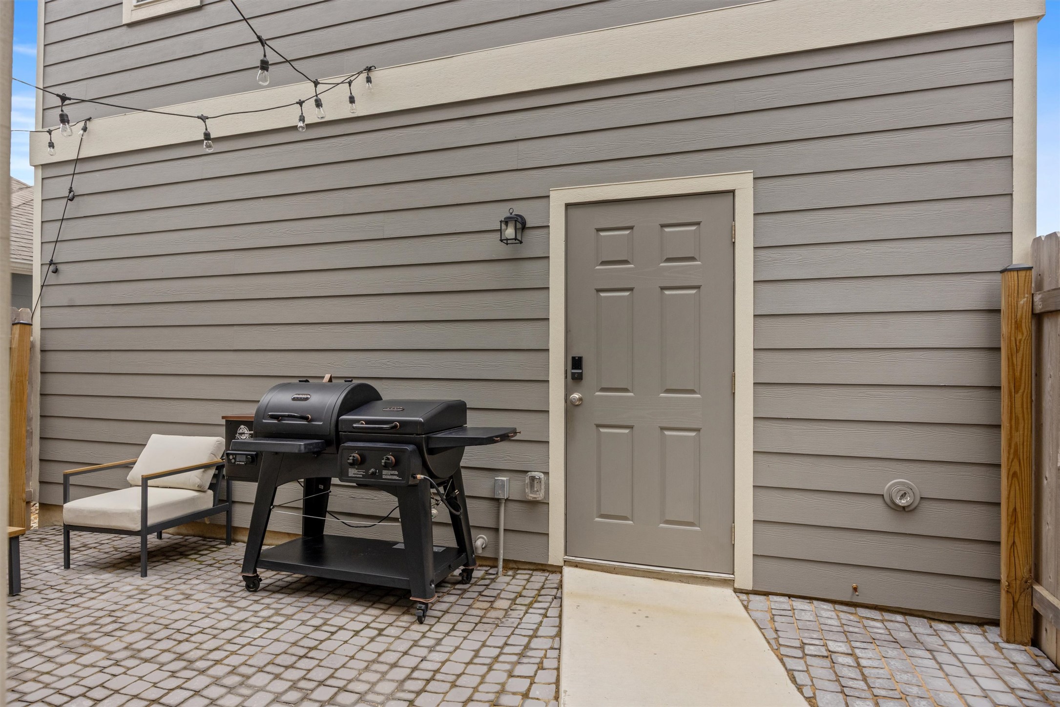 313 Toddy Way Leander, TX 78641 - Photo 30 of 40 a close view of a chair and table in the back parking space