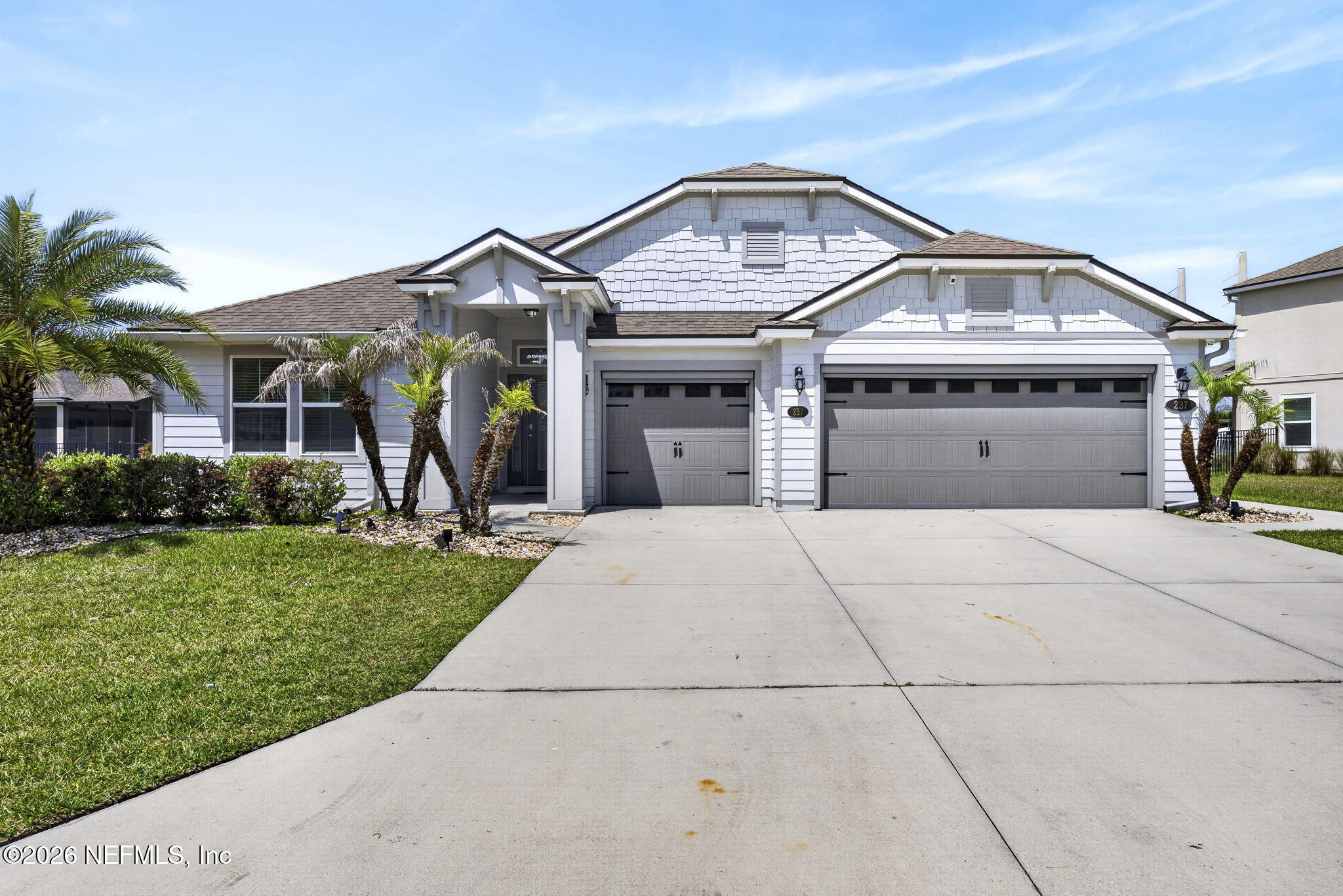 237 Cedarstone Way St. Augustine, FL 32092 - Photo 2 of 44 Front Exterior of the Home