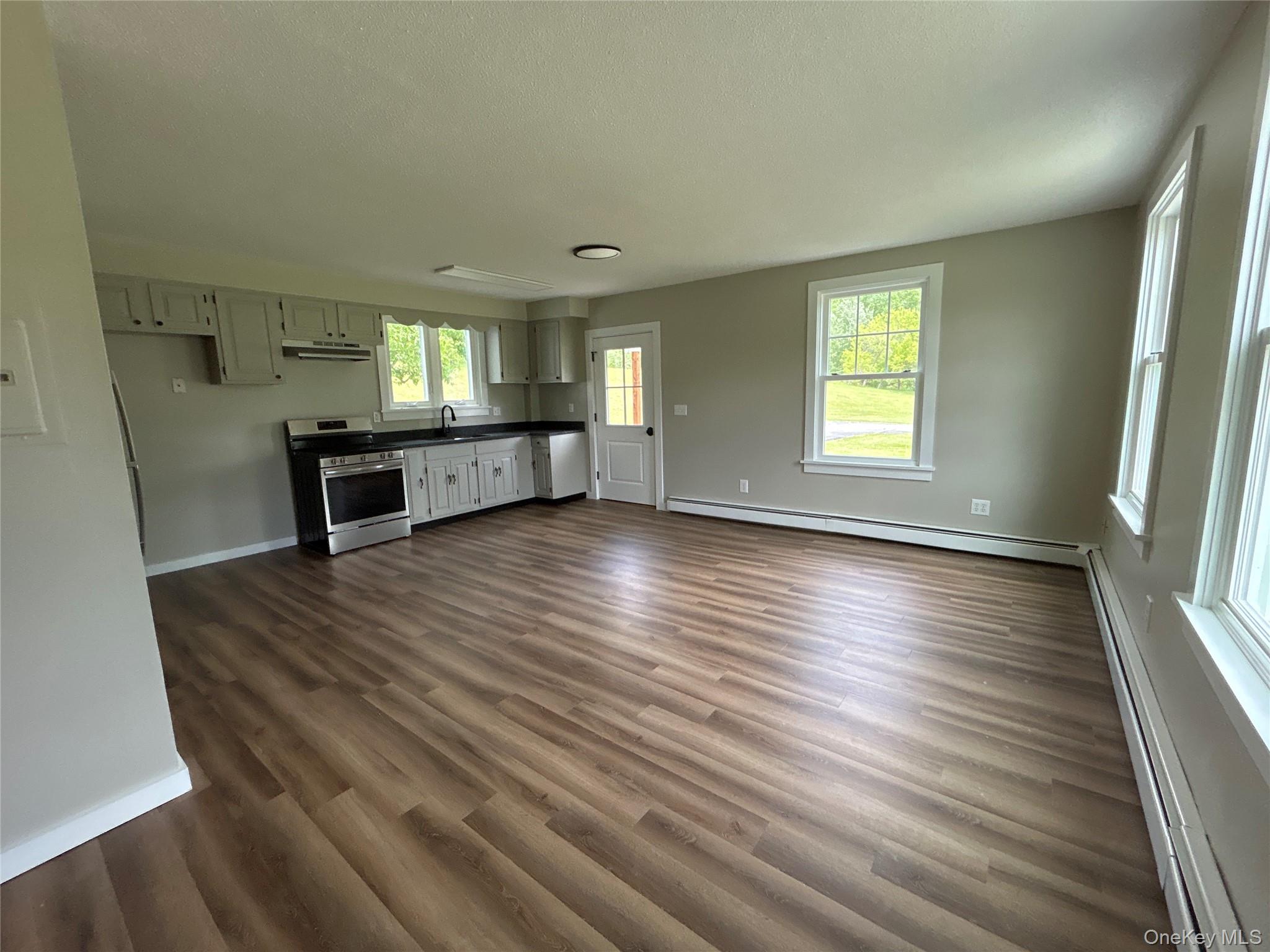 173 South Amenia Road, Unit 2 & 4 Amenia, NY 12501 - Photo 4 of 13 First floor #2 apartment open concept kitchen, living and dining room