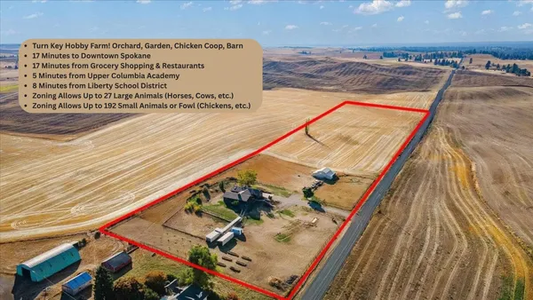 $724,900 | 1112 East Jennings Road, Spangle, WA 99031