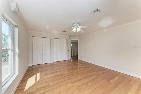 an aerial view of a kitchen