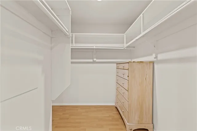 a view of walk in closet