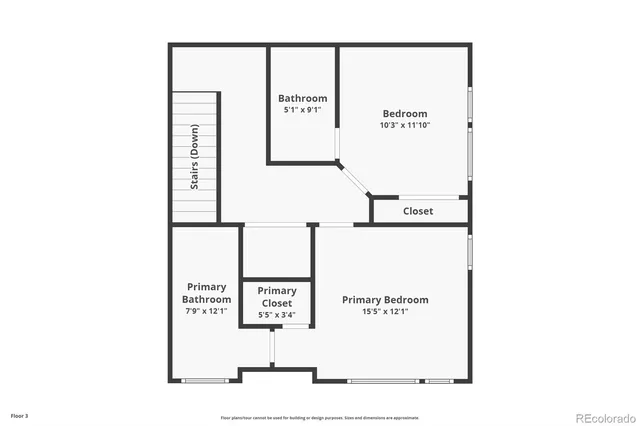 a front view of a building with street