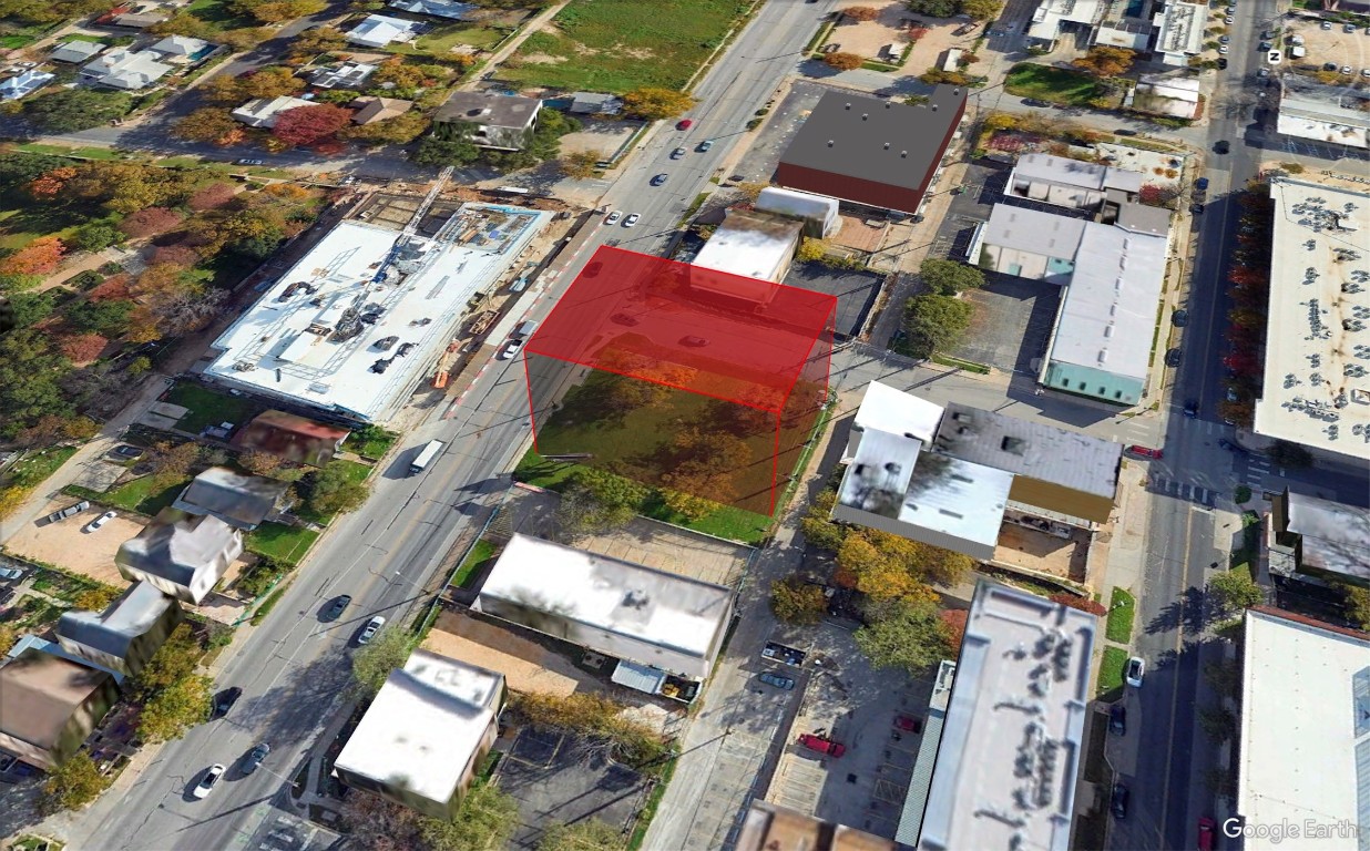 917-919 East 7th Street Austin, TX 78702 - Photo 11 of 15 an aerial view of a city with lots of residential buildings