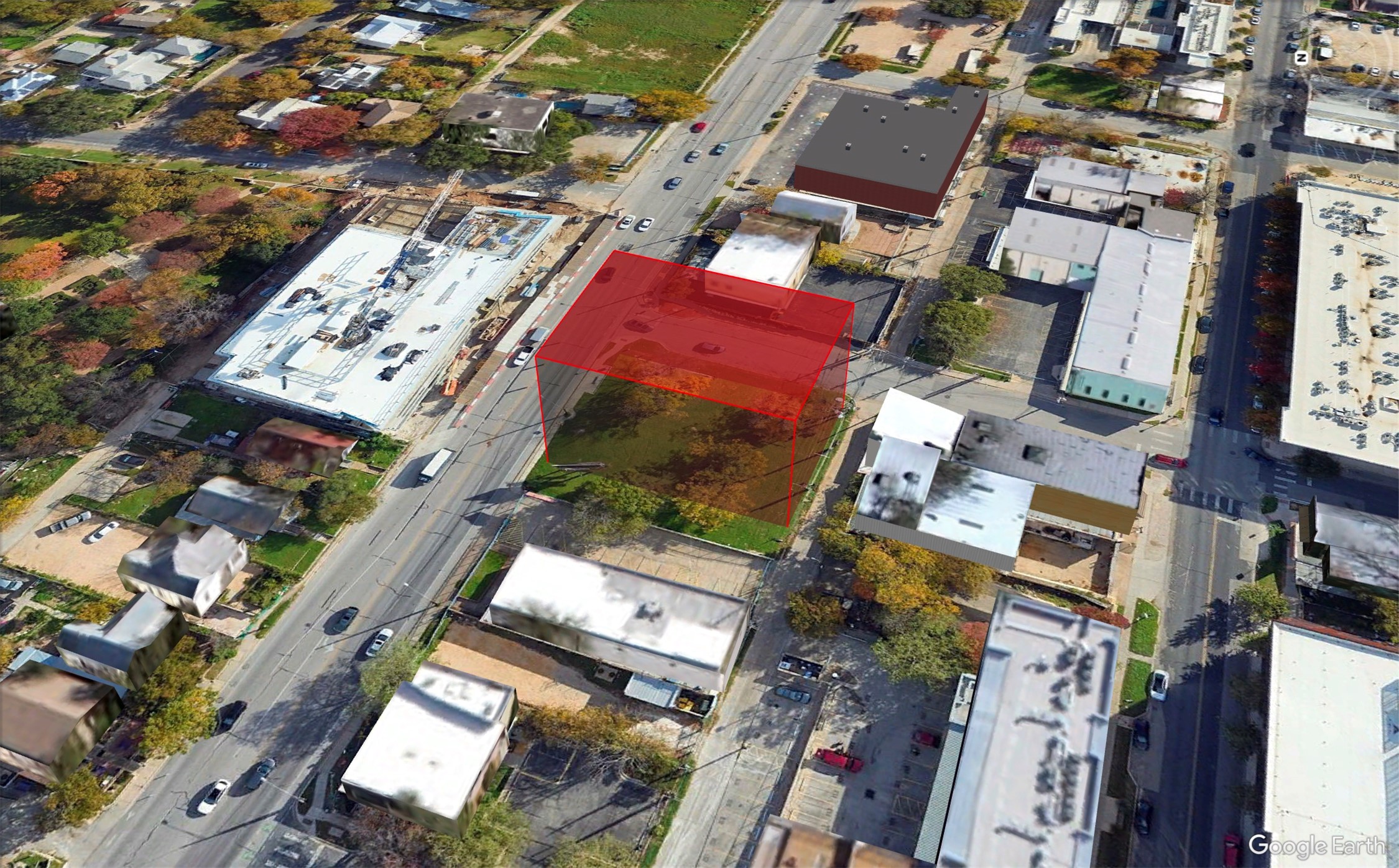 917-919 East 7th Street Austin, TX 78702 - Photo 11 of 15 Bird's eye view