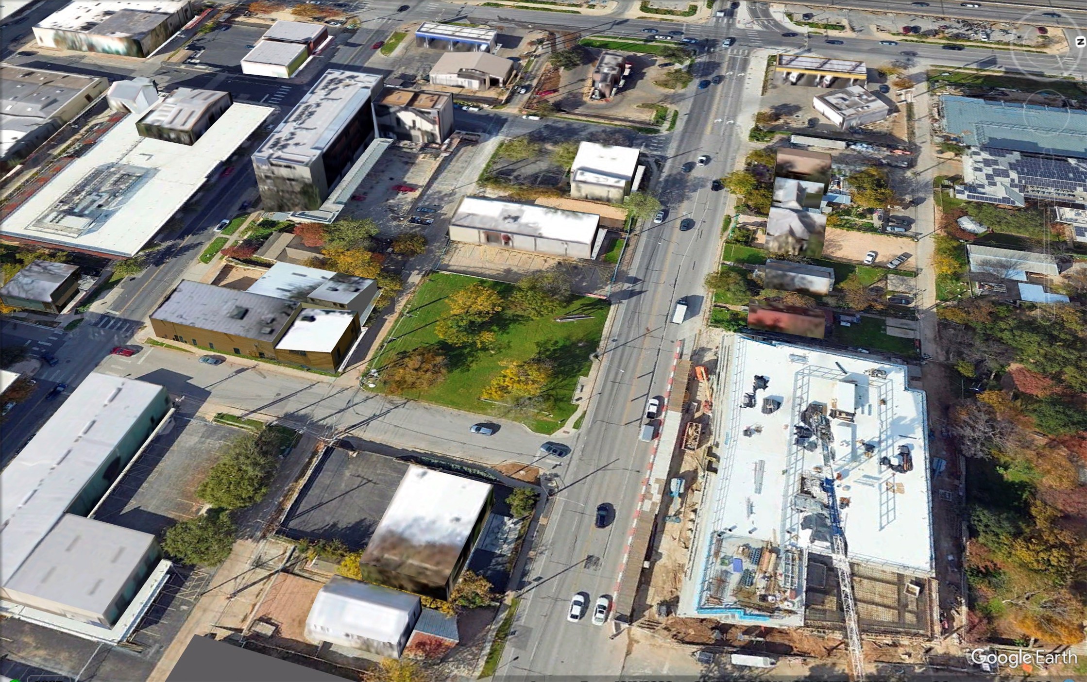 917-919 East 7th Street Austin, TX 78702 - Photo 6 of 15 Aerial overview of property's location