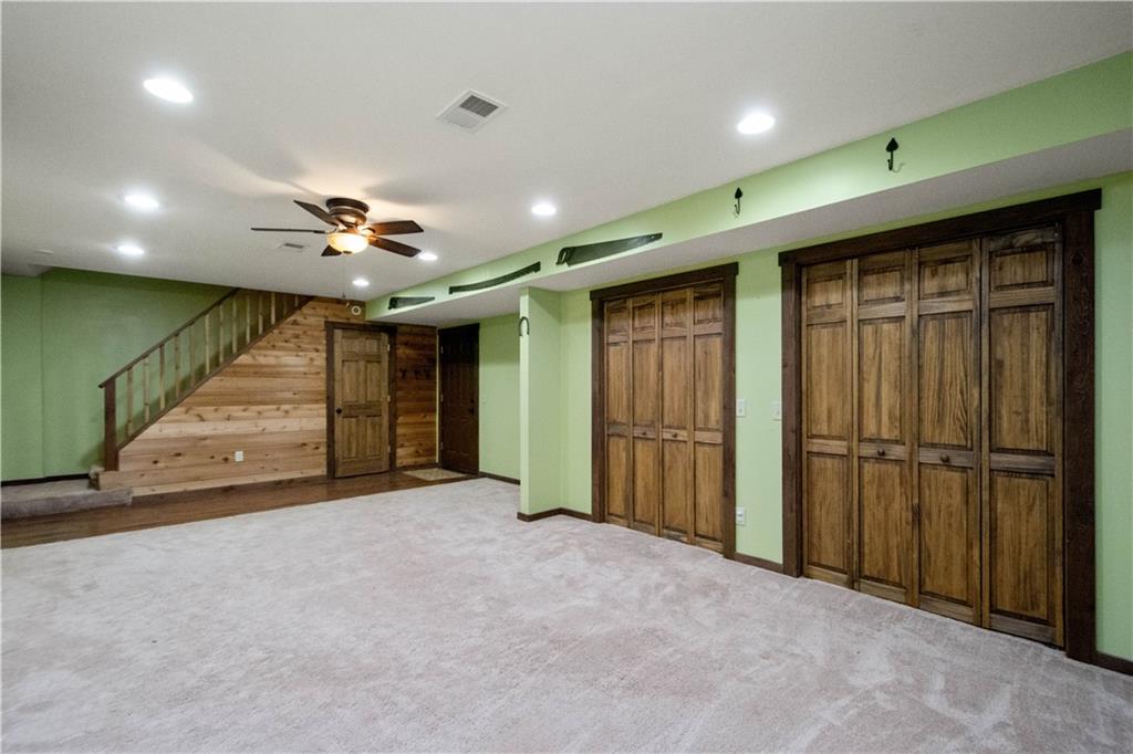 186 Gretna Road Washington, PA 15301 - Photo 25 of 48 a view of a livingroom with a staircase