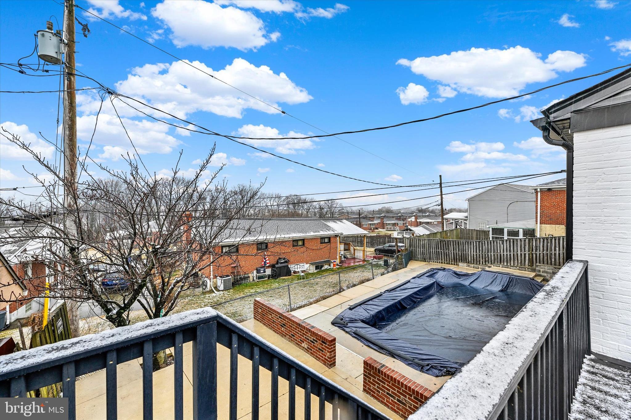 1214 South 48th Street Baltimore, MD 21222 - Photo 38 of 38 a view of a balcony