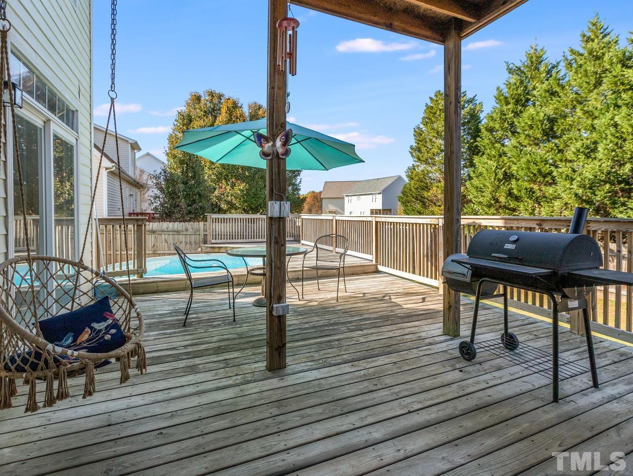 79 Kerrylane Drive Angier, NC 27501 - Photo 10 of 30 a view of a terrace with sitting area