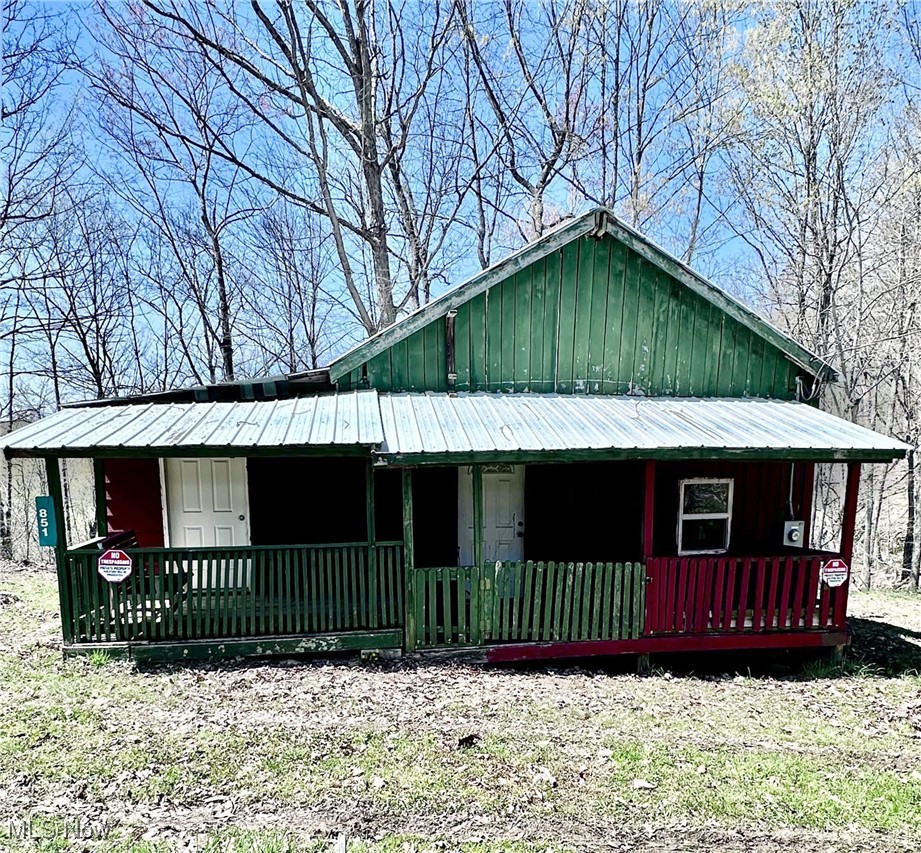 851 Umstead Ridge Creston, WV 26141 - Photo 1 of 1 View of front of house featuring covered porch