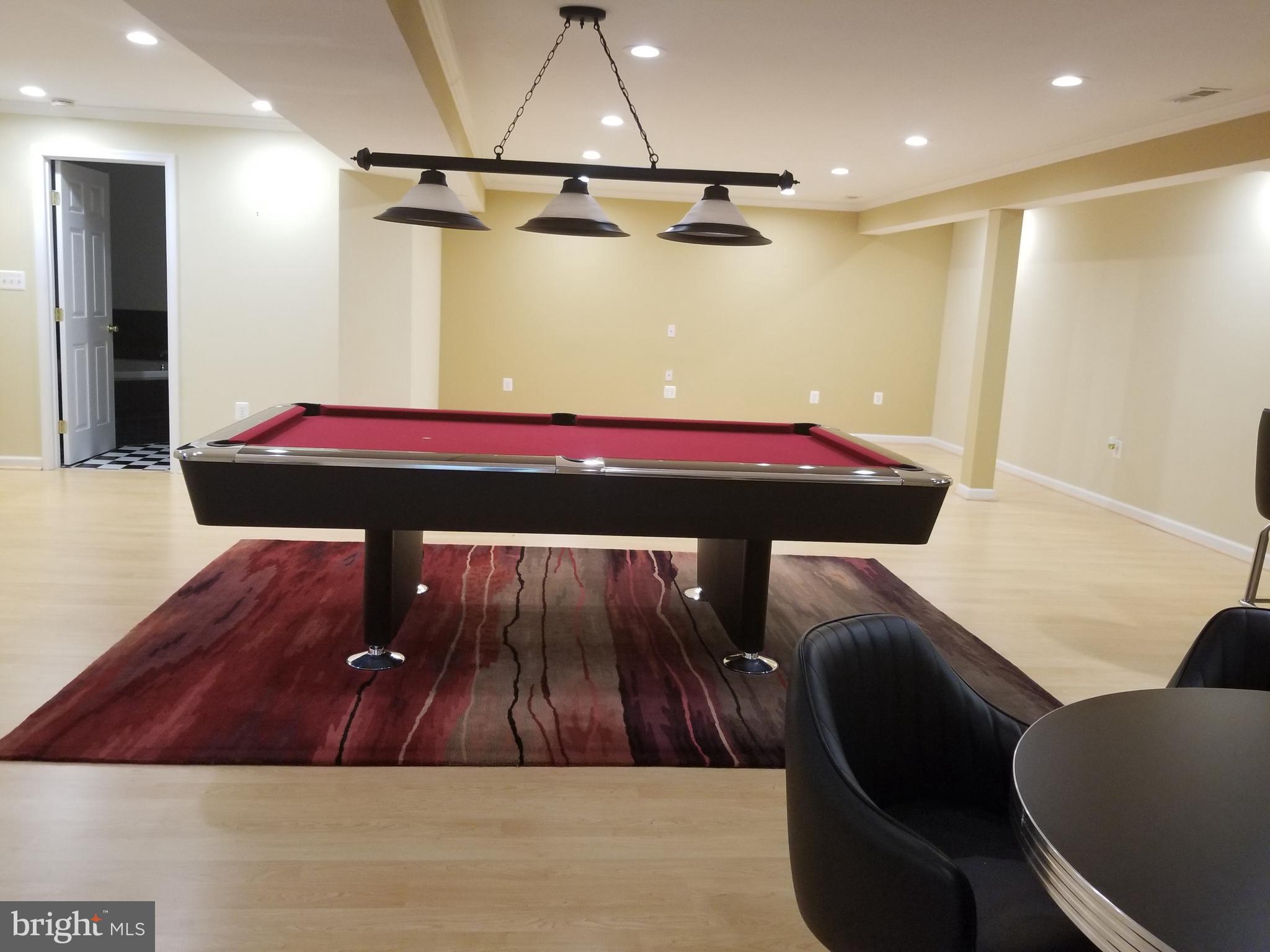 14 Lister Lane Ridgely, MD 21660 - Photo 39 of 80 Basement - pool table conveys!