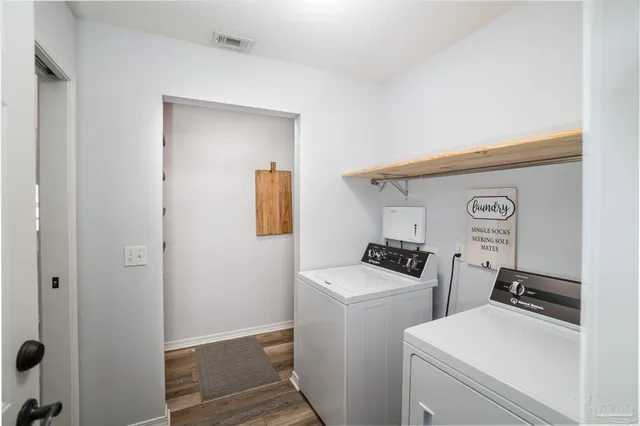 a room with storage and utility