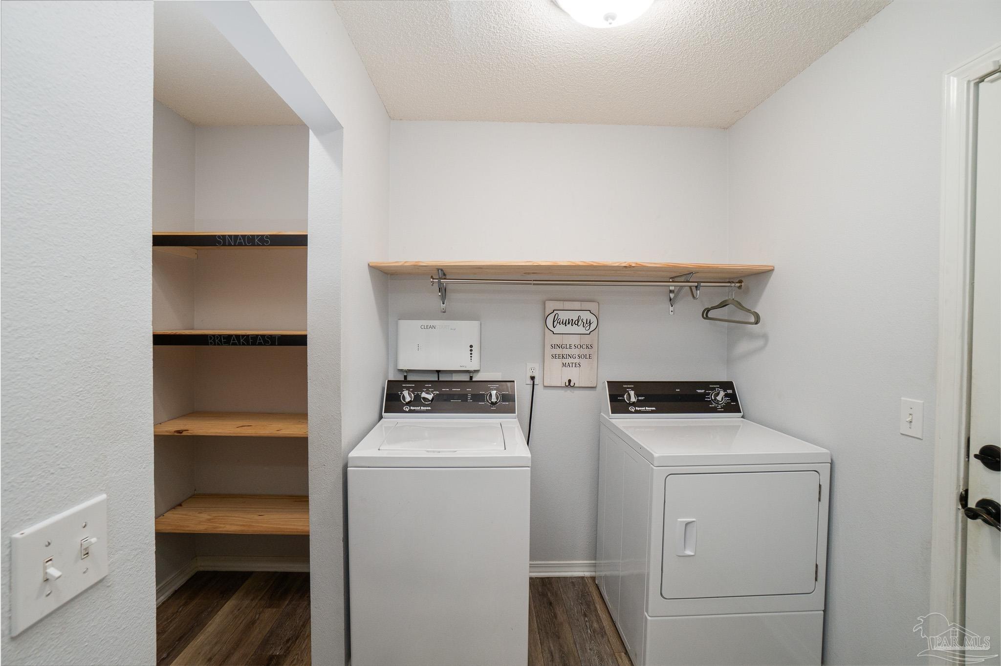 4836 Timber Ridge Drive Pace, FL 32571 - Photo 36 of 46 a utility room with dryer and washer