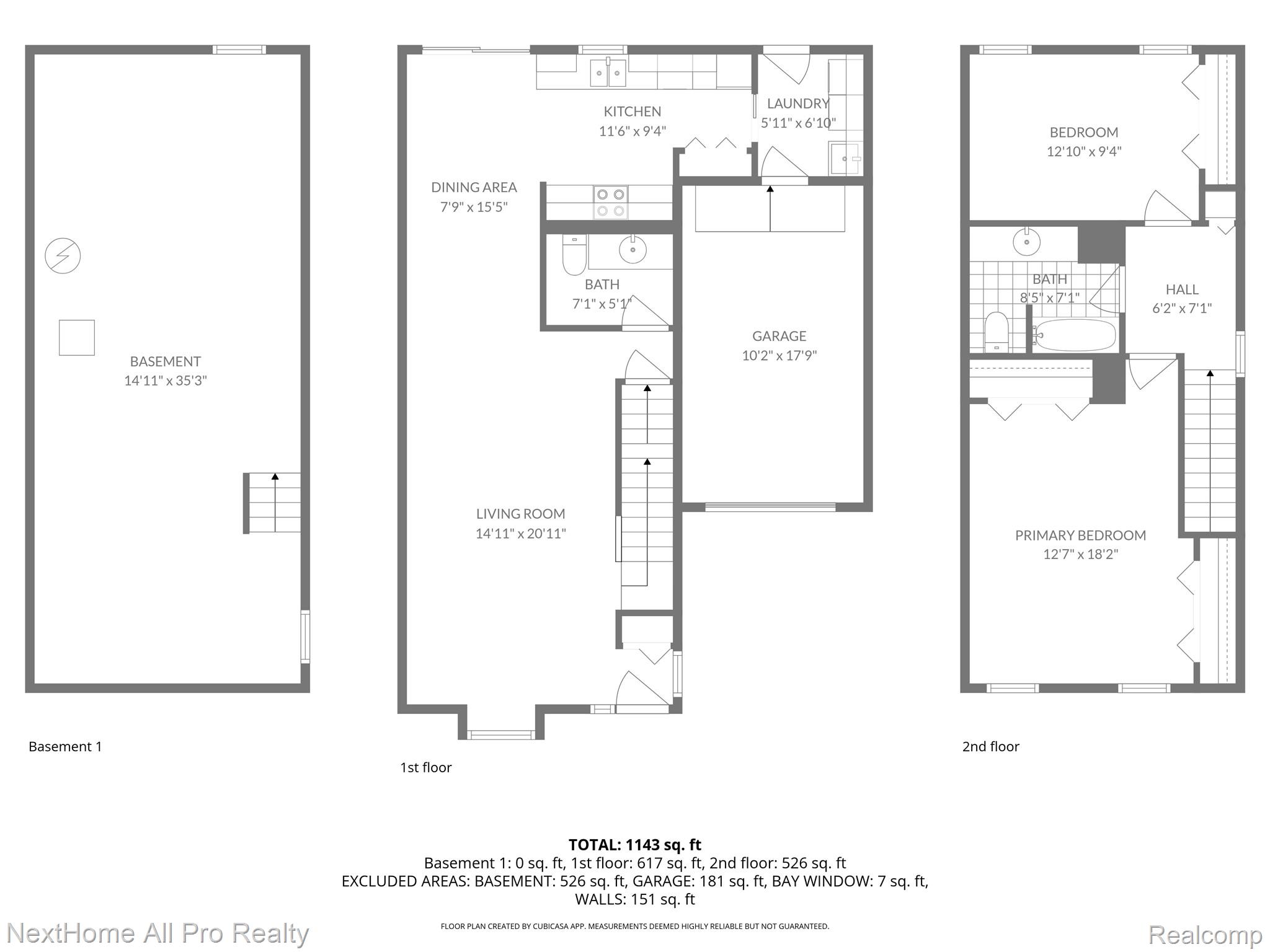 15487 Meyers Road Detroit, MI 48227 - Photo 14 of 14 View of floor plan / room layout