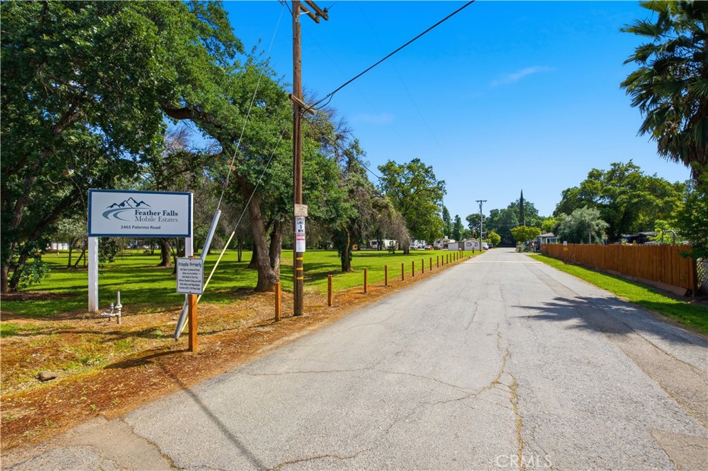 2465 Palermo Road, Unit 12 Palermo, CA 95968 - Photo 2 of 18 a view of a street with wooden fence