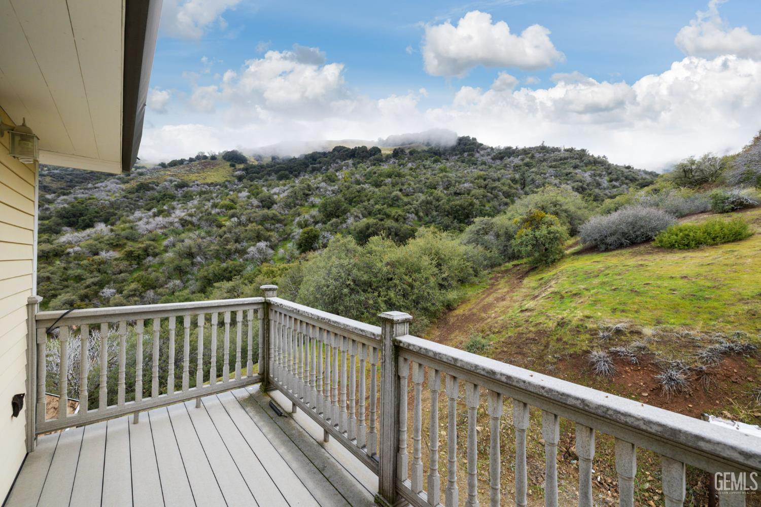 Undisclosed Address Lebec, CA 93243 - Photo 29 of 49 a view of a balcony with wooden floor