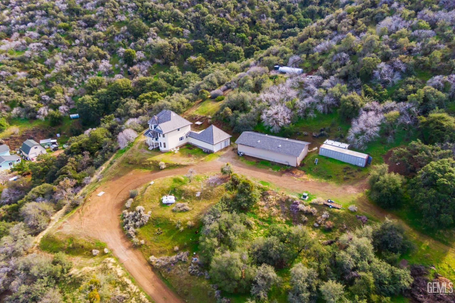 Undisclosed Address Lebec, CA 93243 - Photo 40 of 49 an aerial view of residential houses with outdoor space