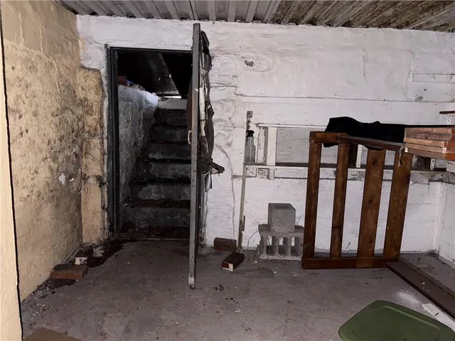 a view of front door