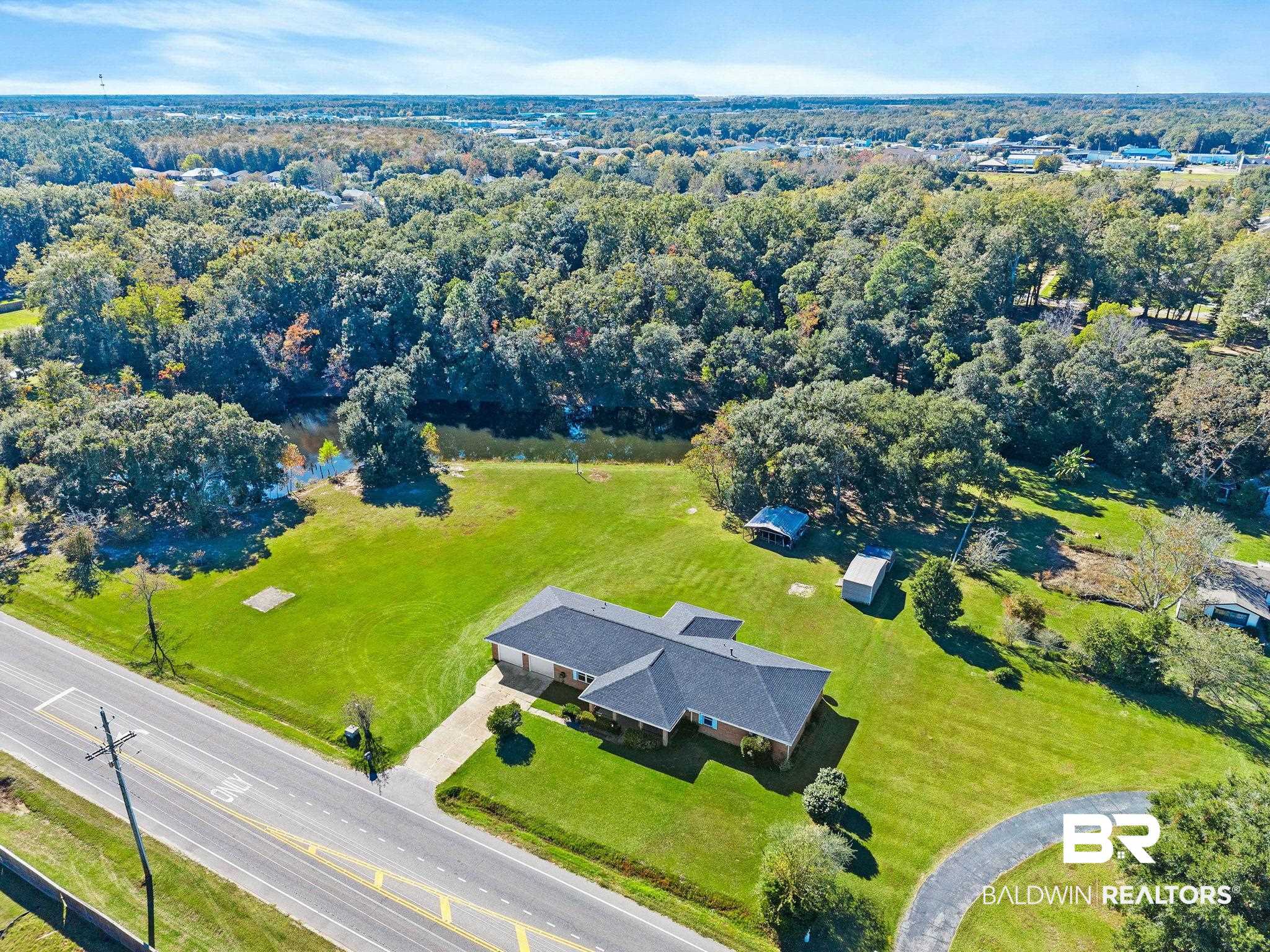 1510 South Juniper Street Foley, AL 36535 - Photo 31 of 36 Drone / aerial view