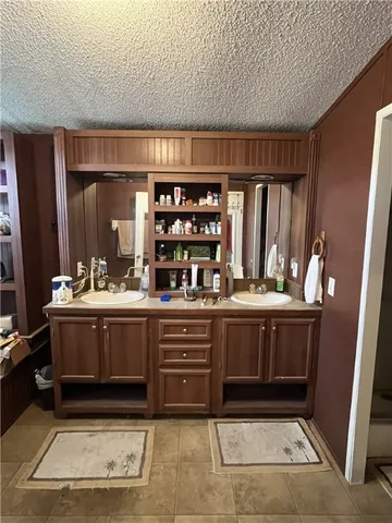 a view of a lake from a yard