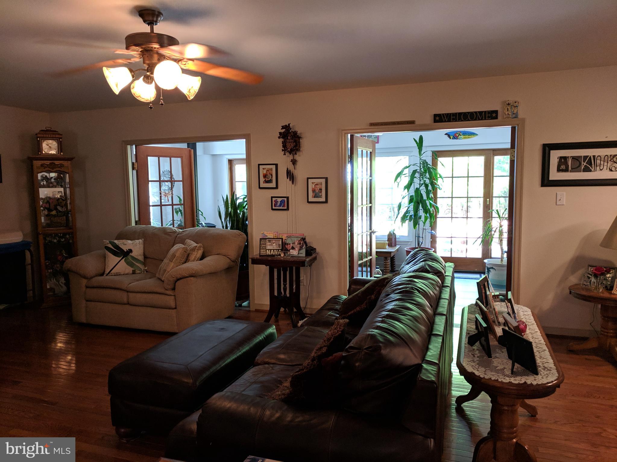 7708 Levin Dashiell Road Hebron, MD 21830 - Photo 24 of 95 Two sets of French doors to Sunroom