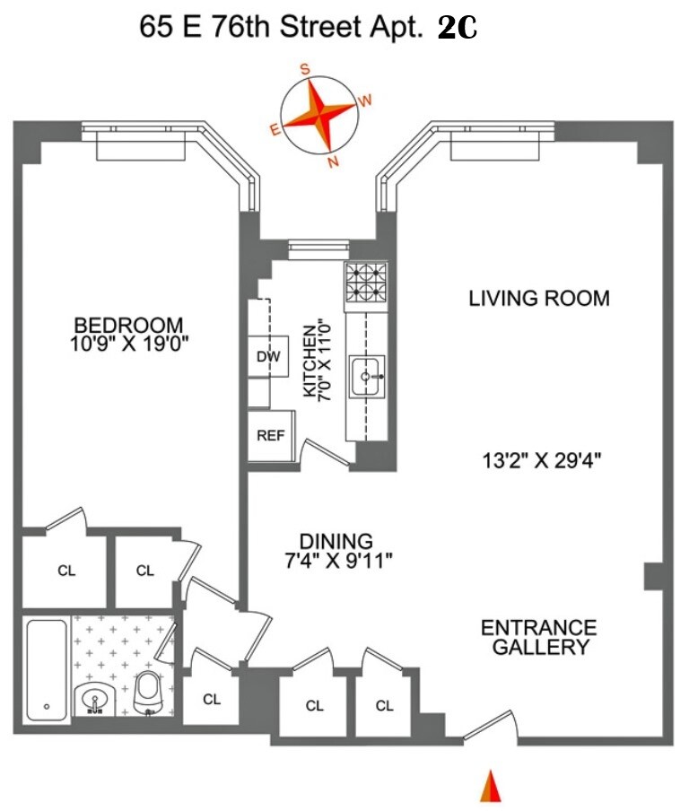 65 East 76th Street, Unit 2C Manhattan, NY 10021 - Photo 7 of 7