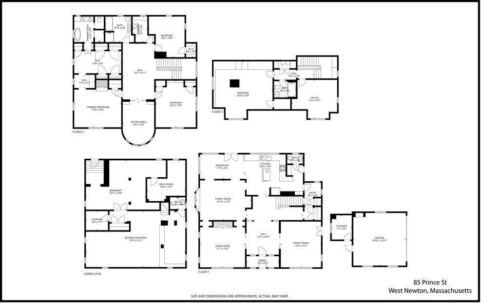 85 Prince Street Newton, MA 02465 - Photo 37 of 37 a black and white photo of a painting