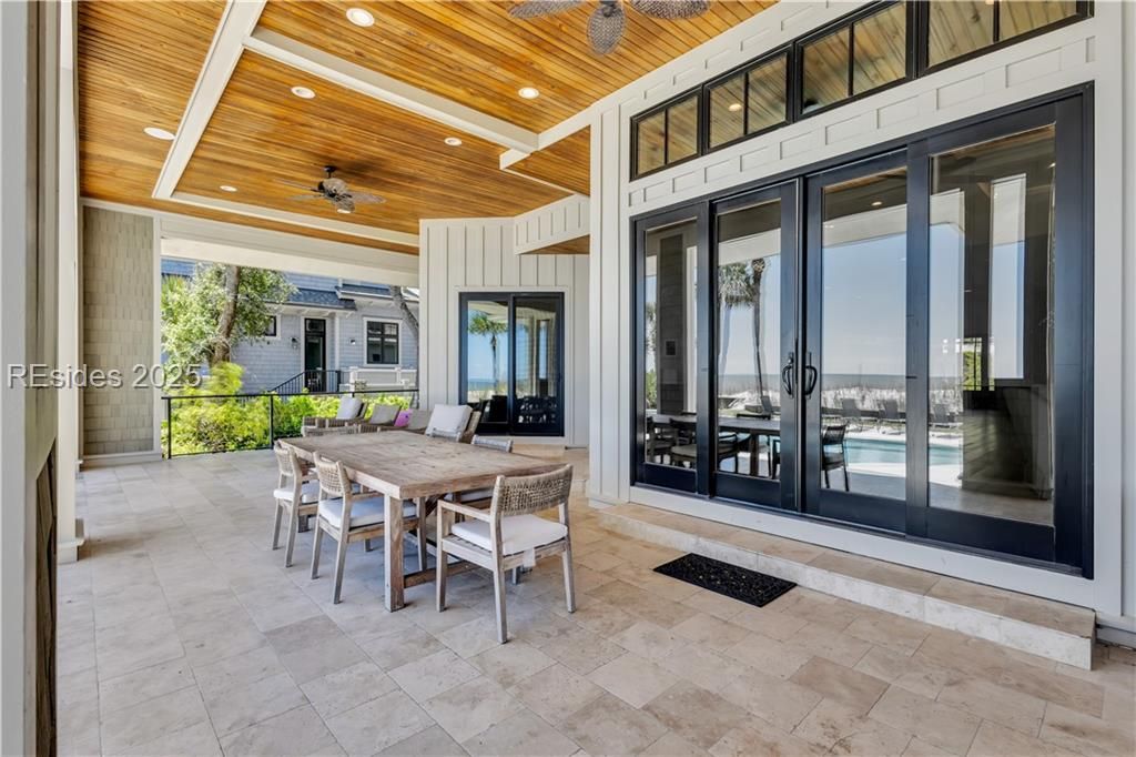 15 Grey Widgeon Road Hilton Head Island, SC 29928 - Photo 58 of 65 Outdoor oceanfront dining