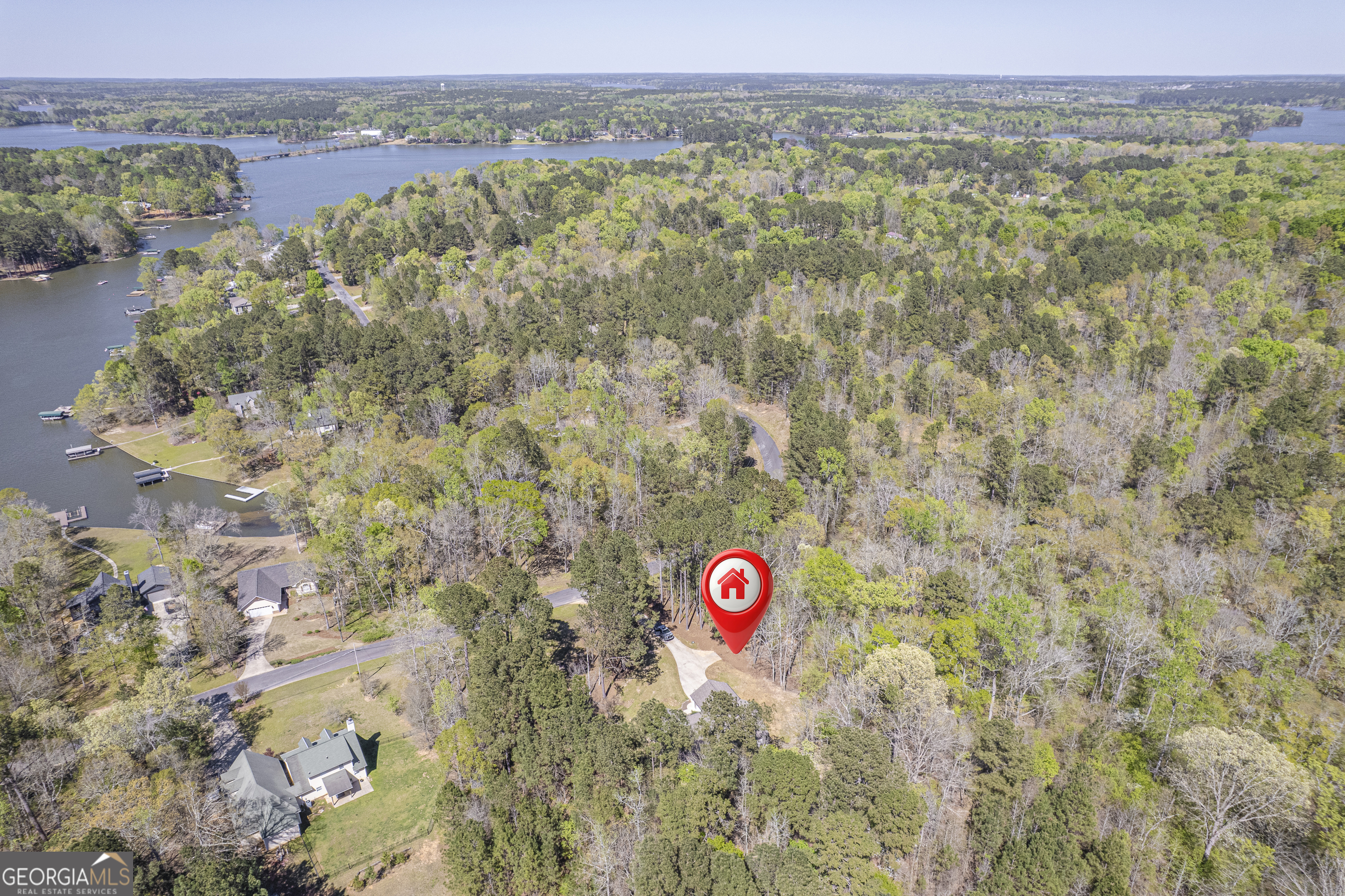 176 Arrowhead Trail Eatonton, GA 31024 - Photo 42 of 45 a view of city and mountain