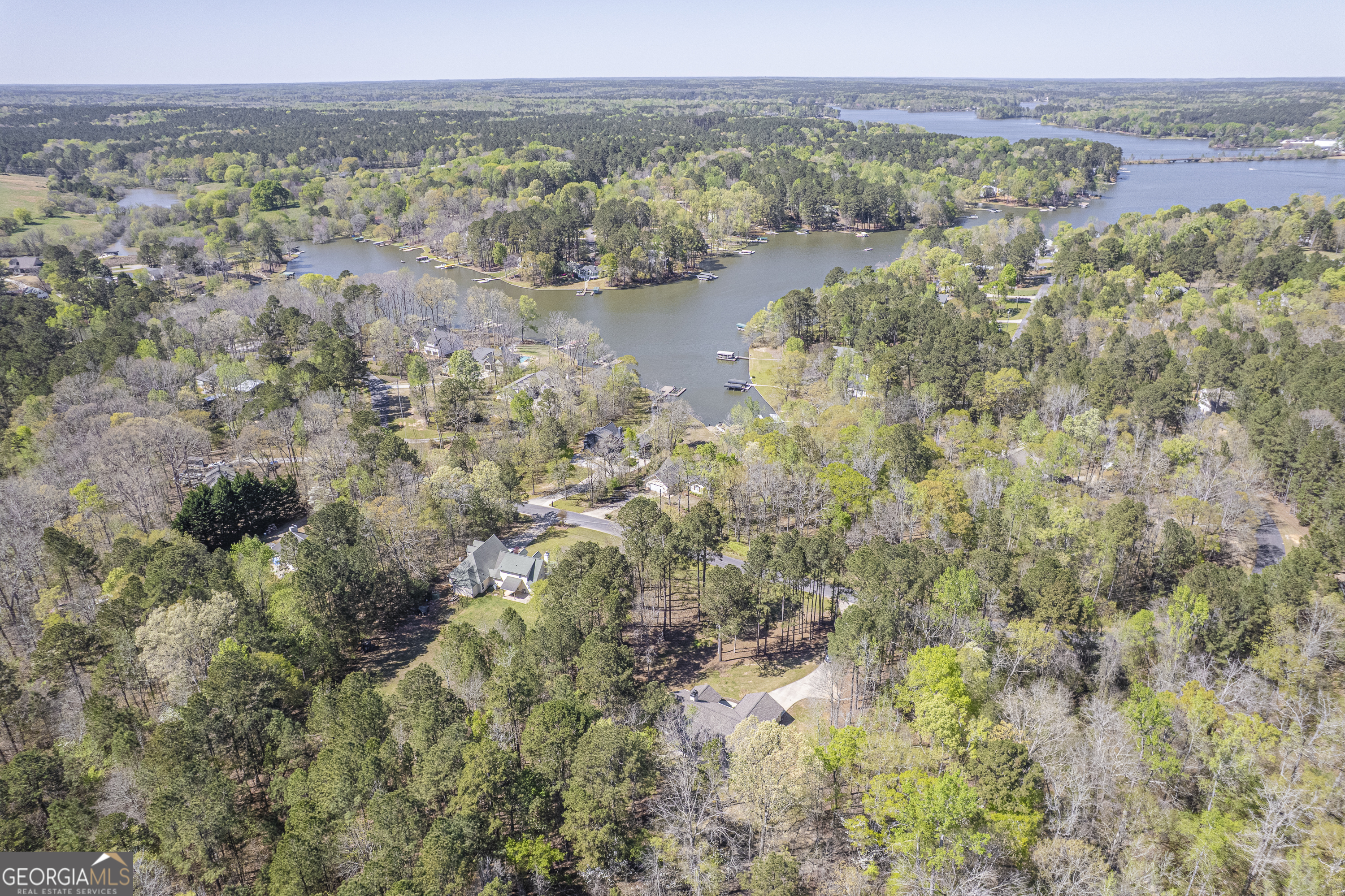 176 Arrowhead Trail Eatonton, GA 31024 - Photo 44 of 45 a view of lake with mountain