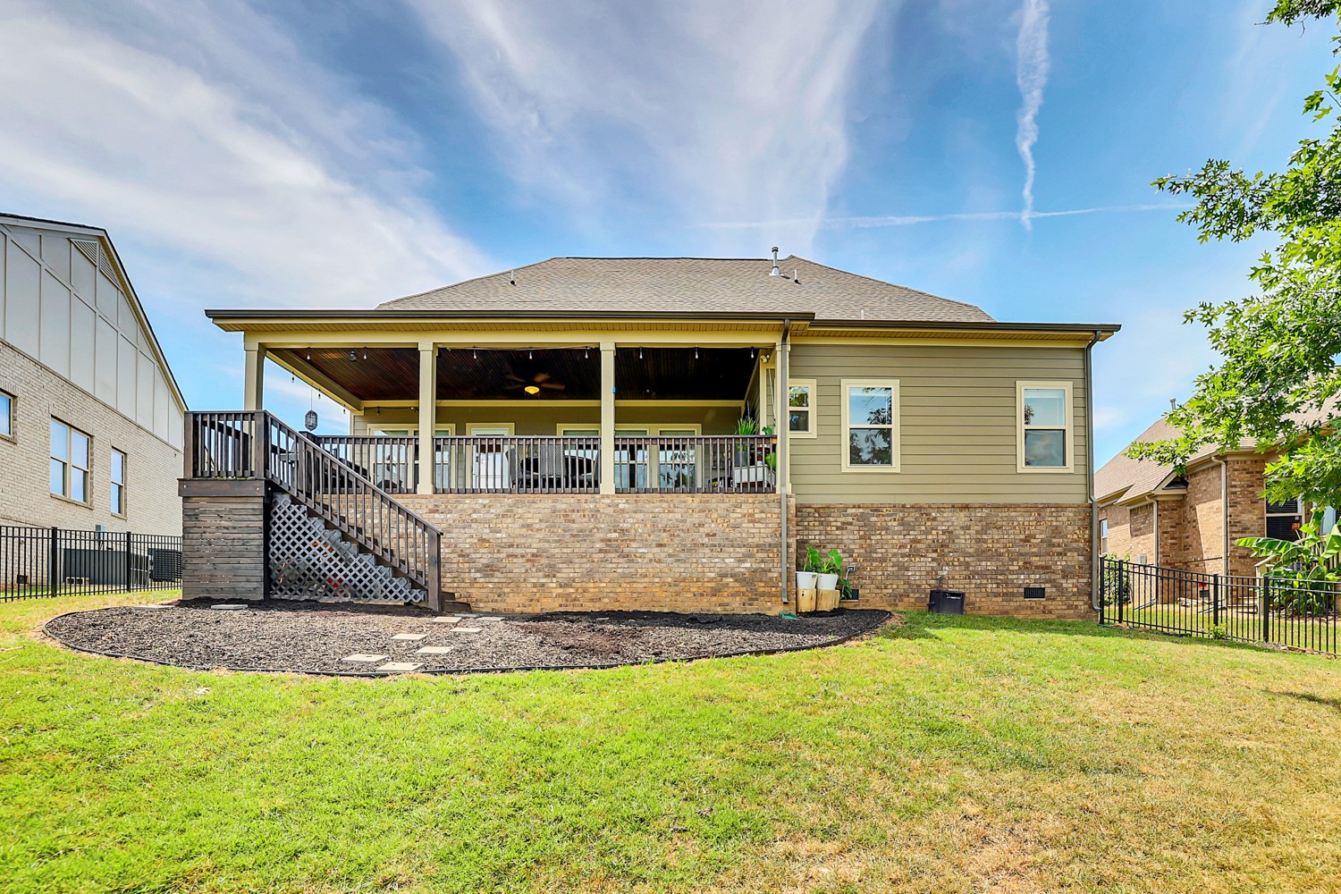 1142 Batbriar Road Murfreesboro, TN 37128 - Photo 54 of 60 a view of a house with backyard and sitting area