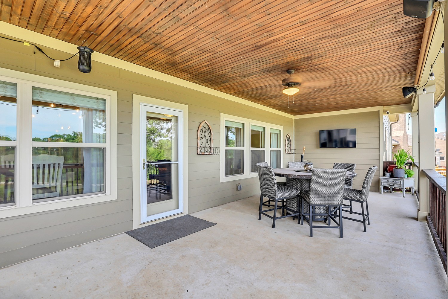 1142 Batbriar Road Murfreesboro, TN 37128 - Photo 55 of 60 a view of a dining hall with furniture and floor to ceiling window